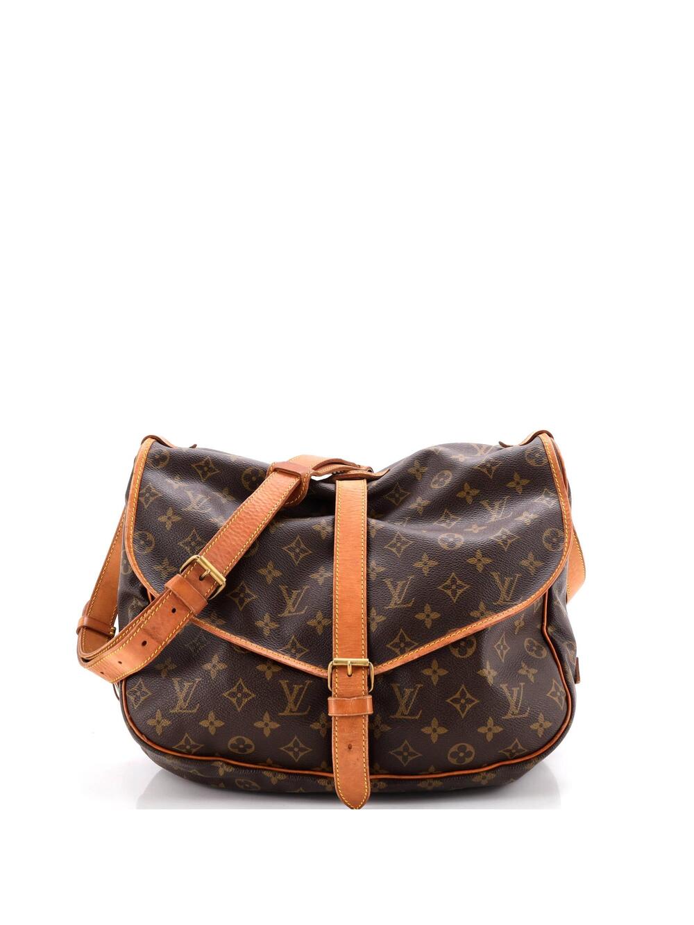 Louis Vuitton Saumur Handbag Canvas 35 #365355L10B